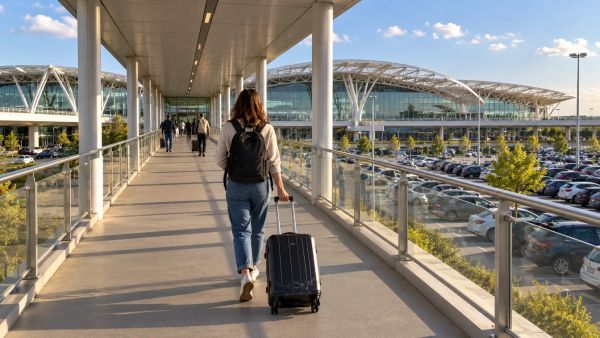 Guide complet des stations de parking à l'aéroport de Lyon