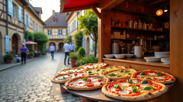 Savourez des pizzas artisanales au kiosque à combronde !